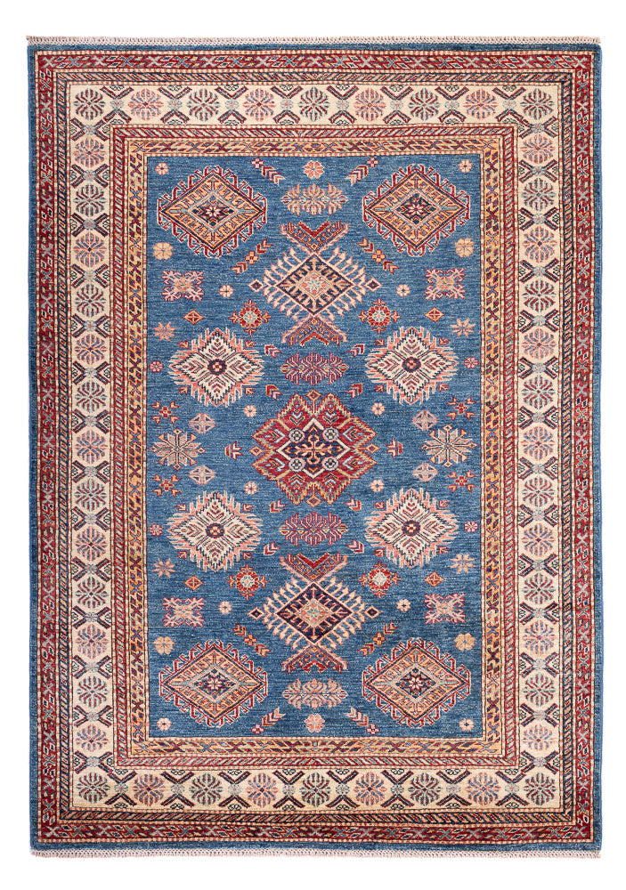 Ziegler Tapijt - Kazak - 210 x 147 cm - blauw