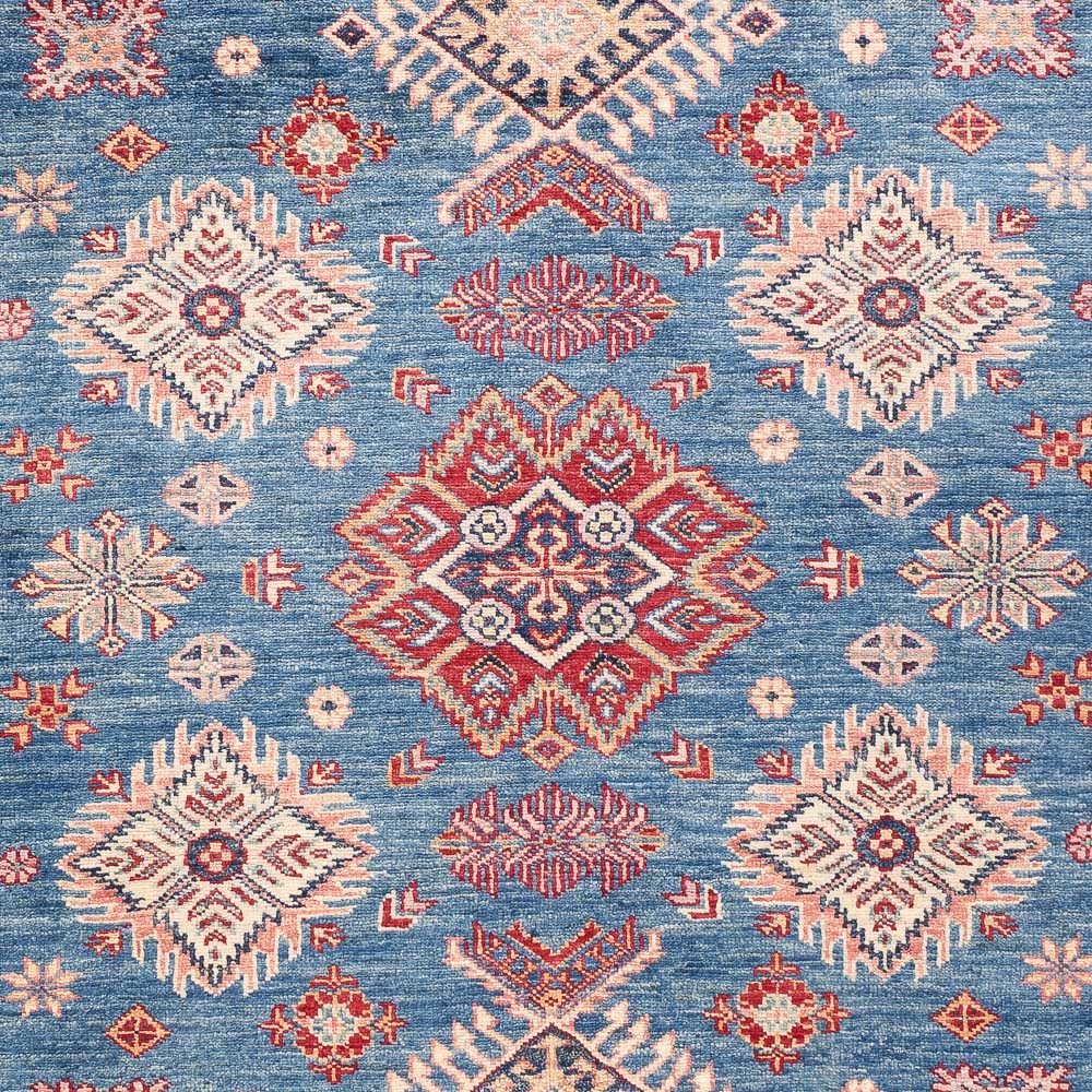 Ziegler Tapijt - Kazak - 202 x 149 cm - blauw