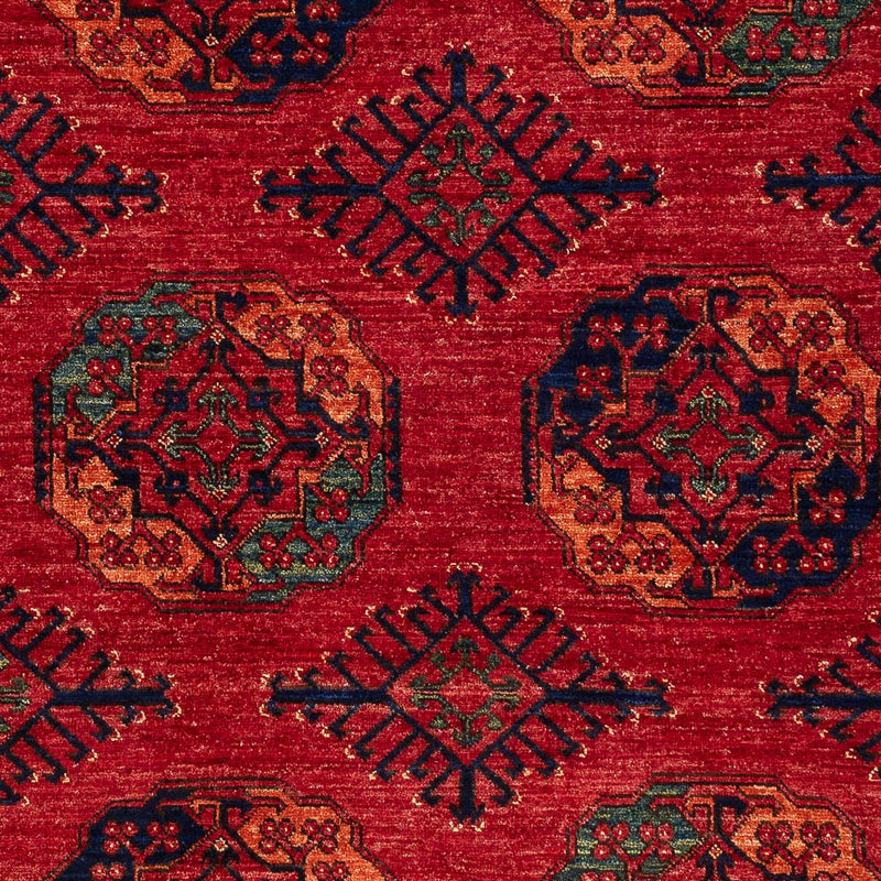 Afghaans tapijt - Kunduz - 200 x 155 cm - rood