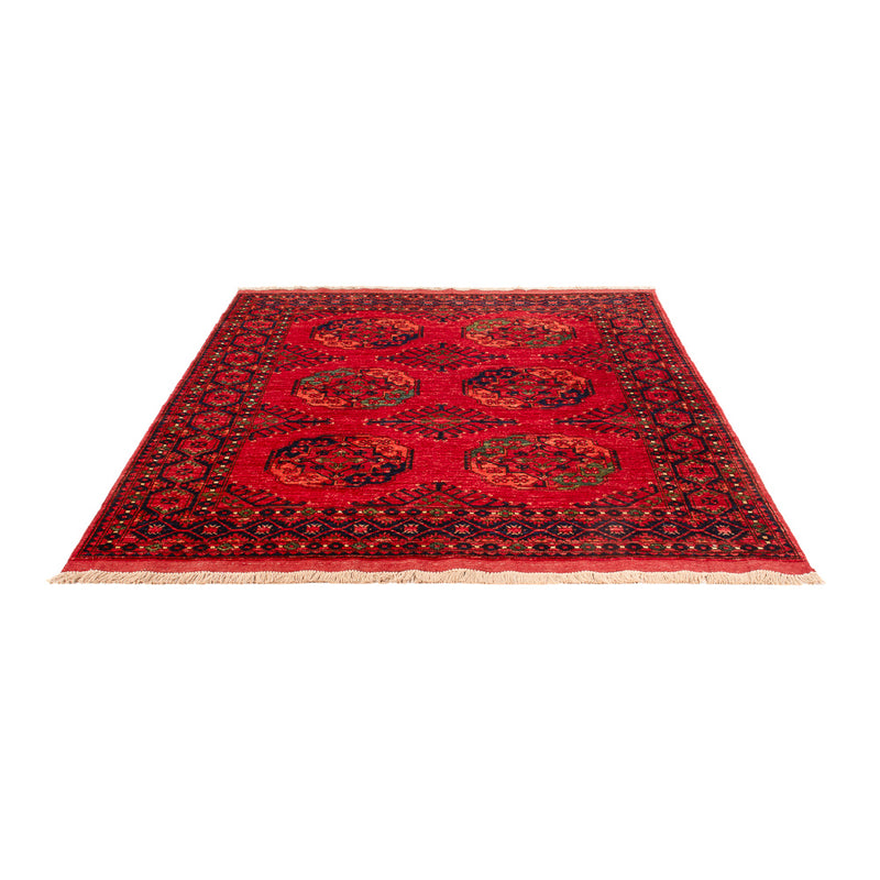 Afghaans tapijt - Kunduz - 200 x 155 cm - rood