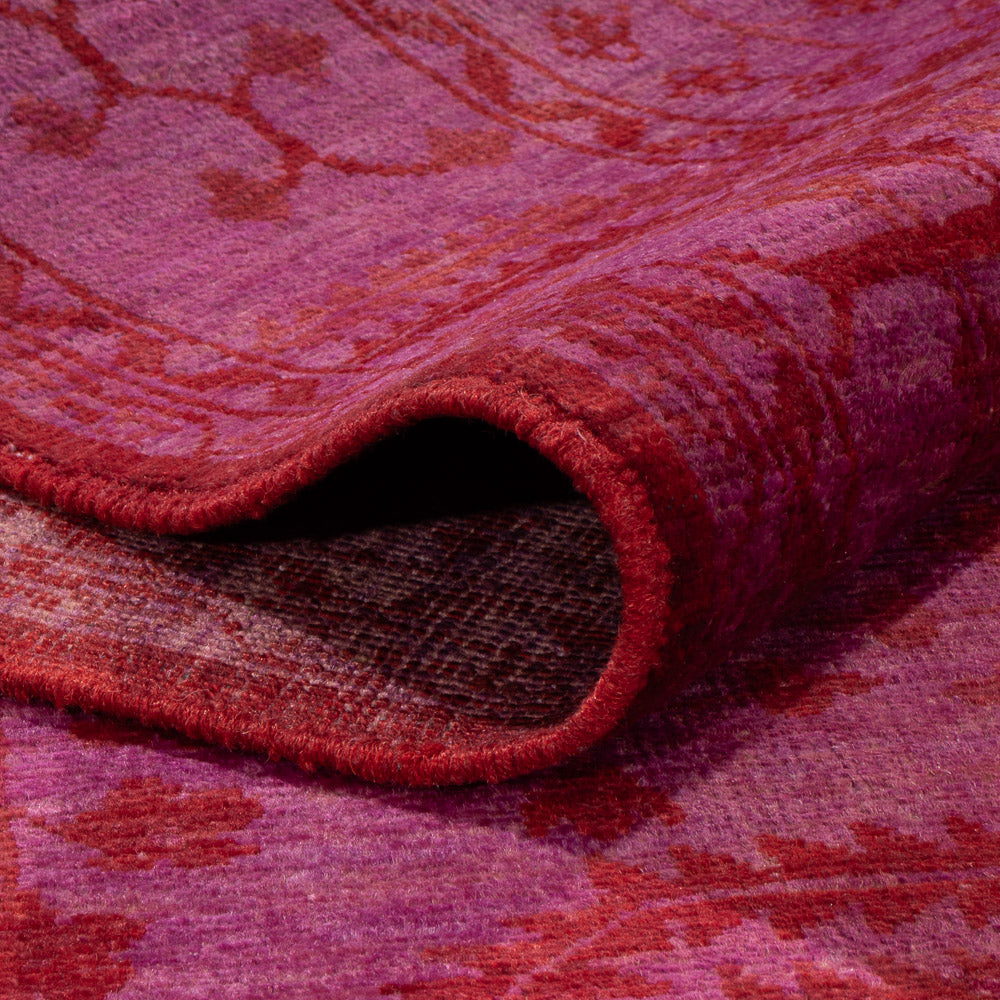 Ziegler tapijt - Modern - Vintage / Gekleurd - 197 x 139 cm - paars