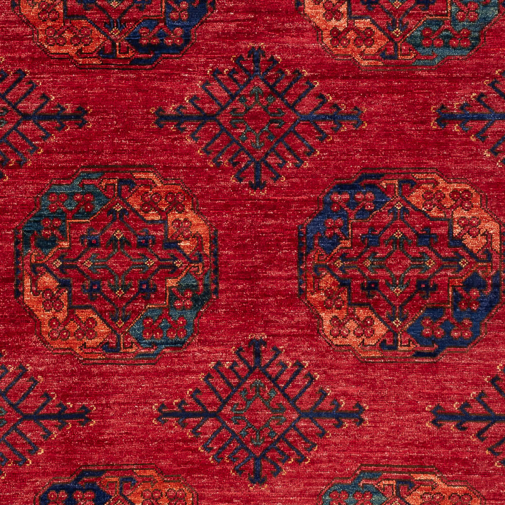 Afghaans tapijt - Kunduz - 205 x 153 cm - rood