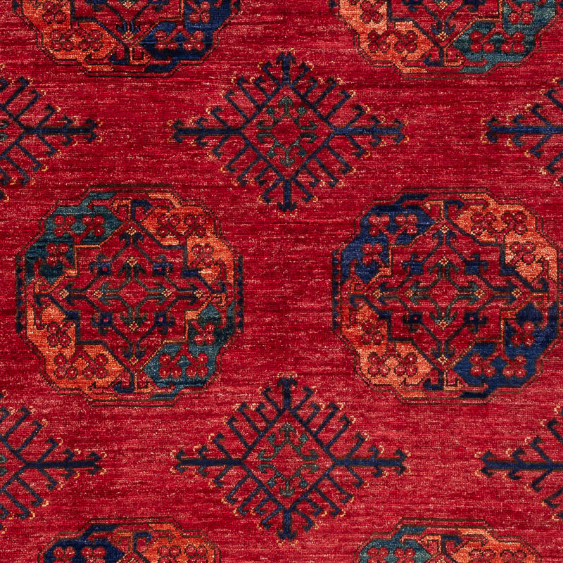 Afghaans tapijt - Kunduz - 205 x 153 cm - rood