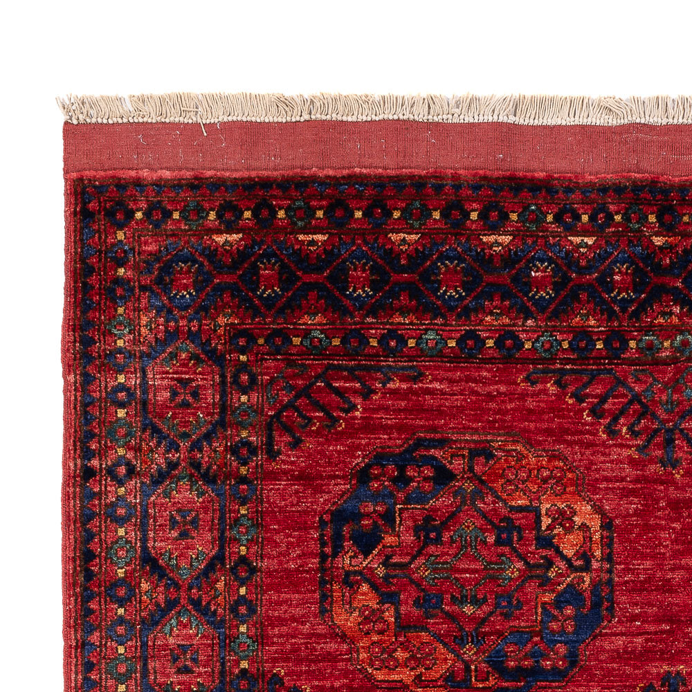 Afghaans tapijt - Kunduz - 205 x 153 cm - rood