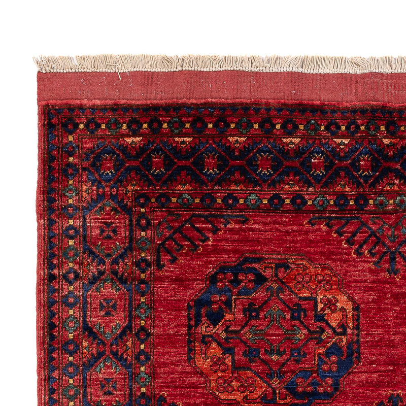 Afghaans tapijt - Kunduz - 205 x 153 cm - rood