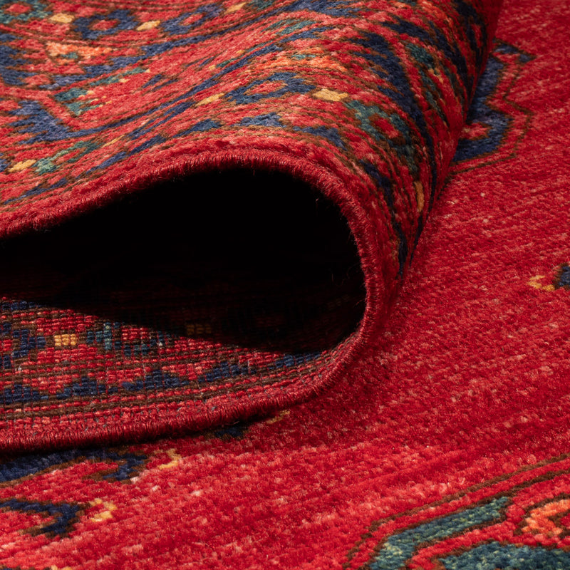 Afghaans tapijt - Kunduz - 205 x 153 cm - rood