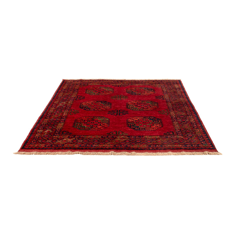 Afghaans tapijt - Kunduz - 194 x 156 cm - rood