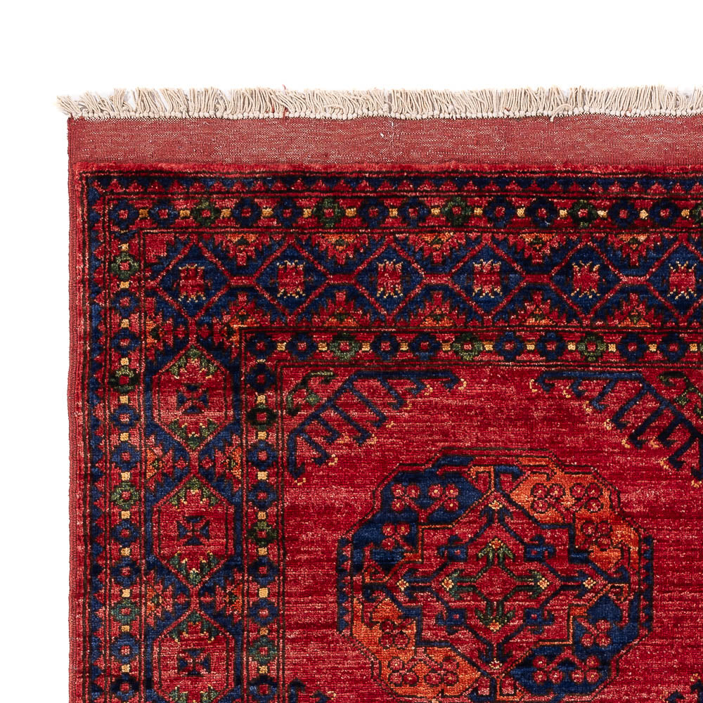 Afghaans tapijt - Kunduz - 204 x 151 cm - rood
