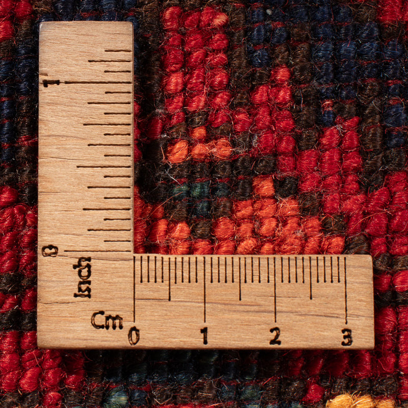 Afghaans tapijt - Kunduz - 198 x 155 cm - rood