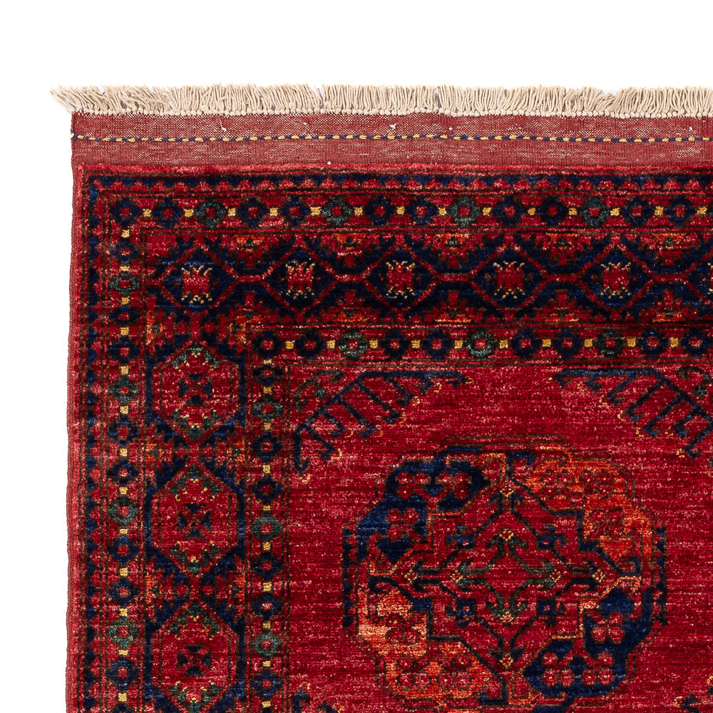 Afghaans tapijt - Kunduz - 200 x 155 cm - rood