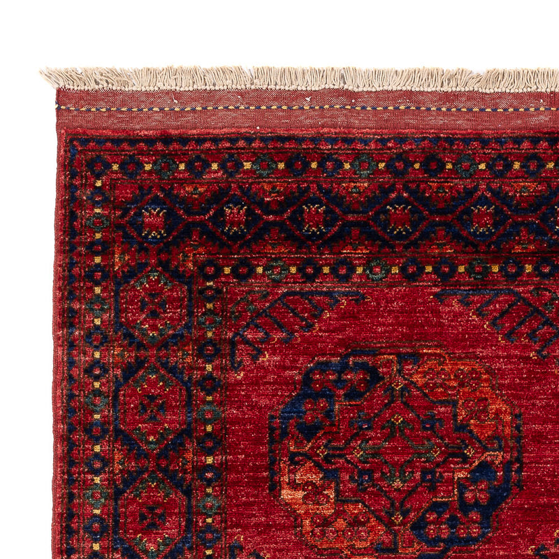 Afghaans tapijt - Kunduz - 200 x 155 cm - rood