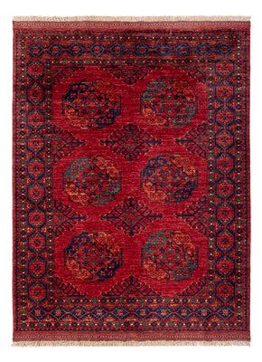 Afghaans tapijt - Kunduz - 200 x 155 cm - rood