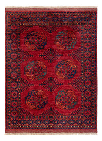 Afghaans tapijt - Kunduz - 200 x 155 cm - rood