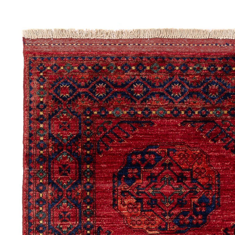 Afghaans tapijt - Kunduz - 200 x 155 cm - rood