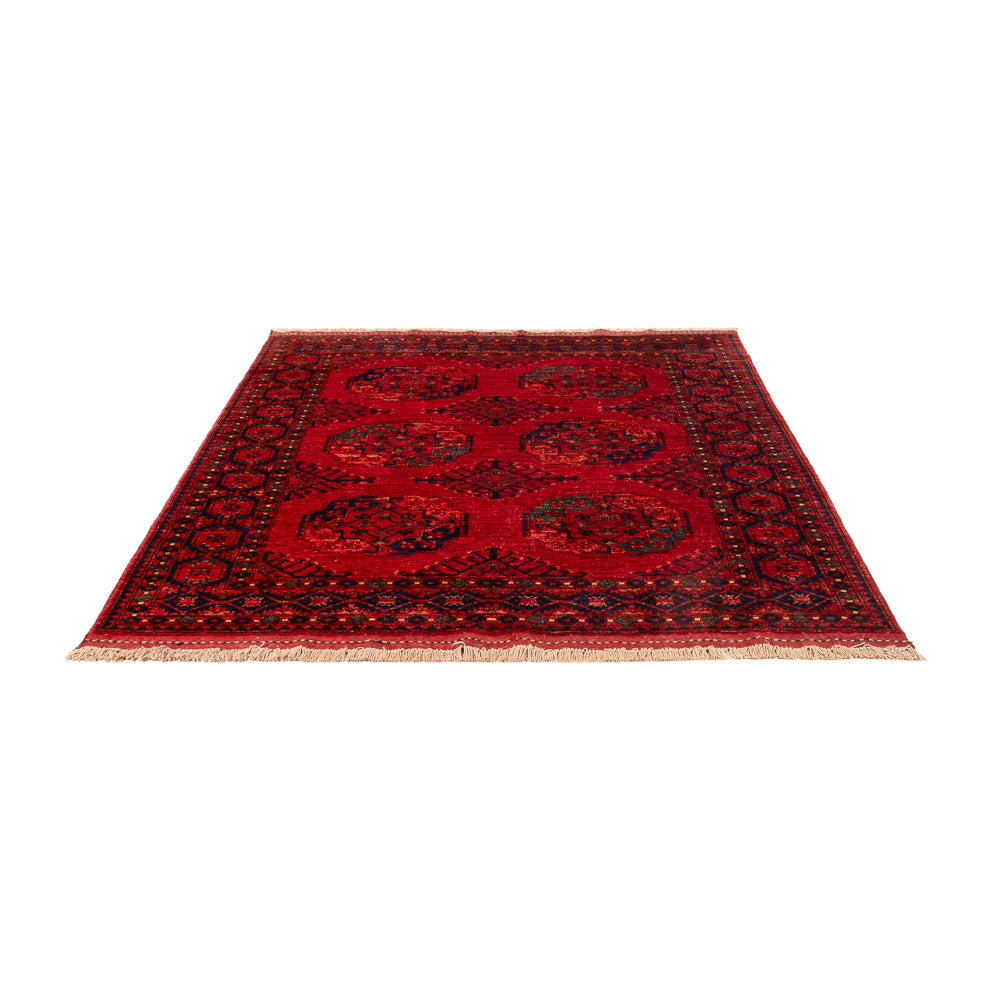 Afghaans tapijt - Kunduz - 200 x 155 cm - rood
