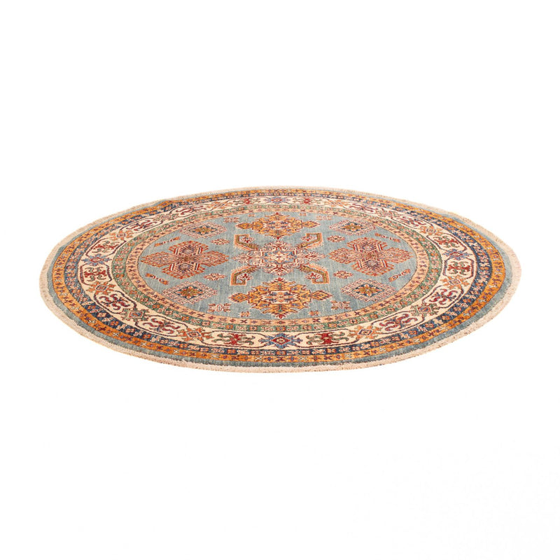 Ziegler Tapijt - Kazak rond  - 148 x 147 cm - blauw