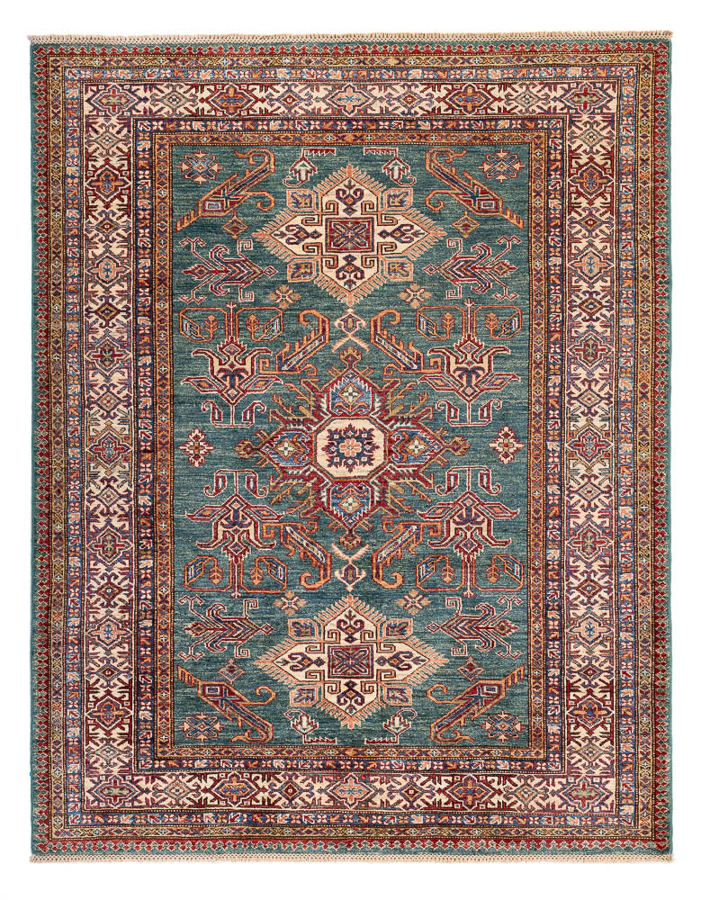 Ziegler Tapijt - Kazak - 193 x 150 cm - groen