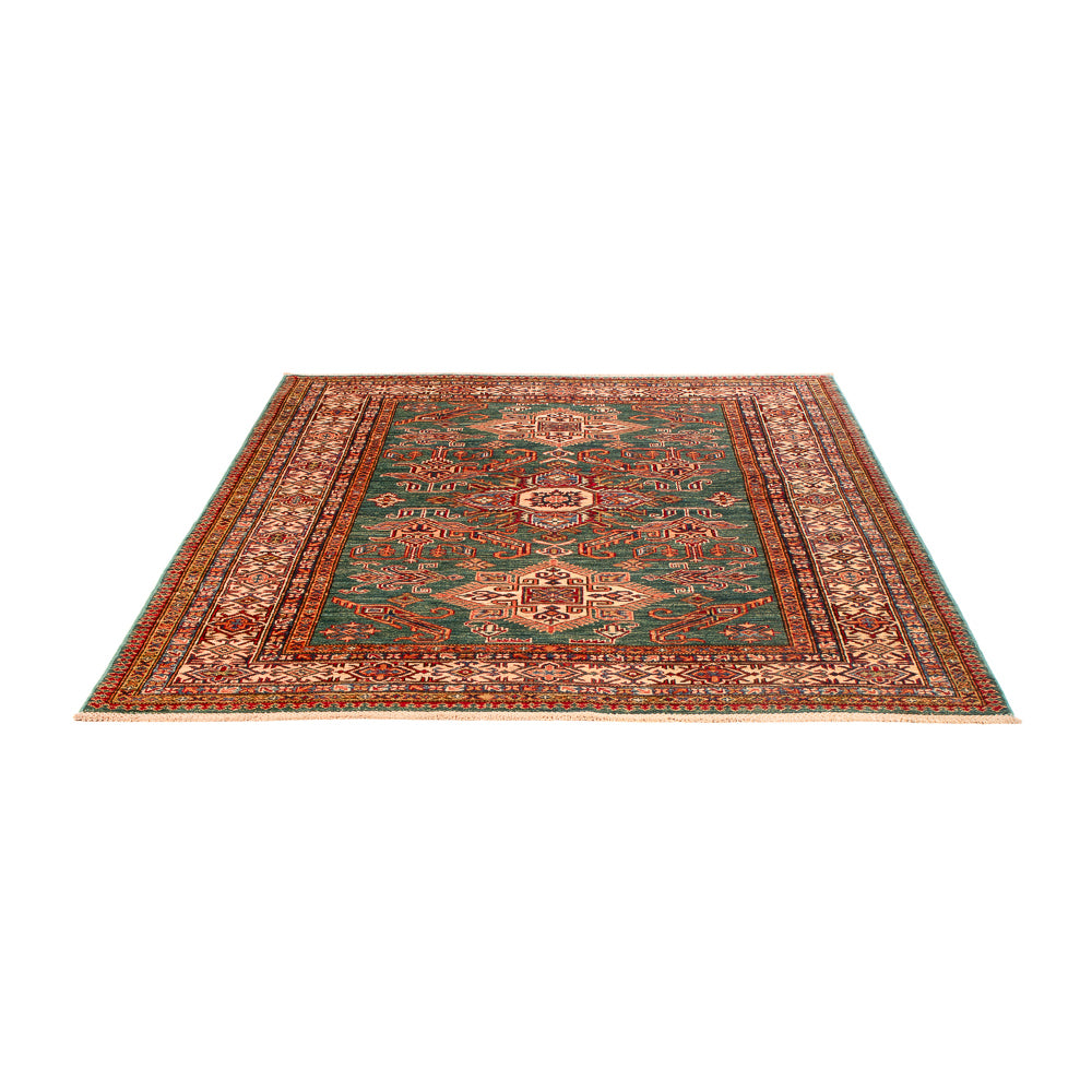 Ziegler Tapijt - Kazak - 193 x 150 cm - groen