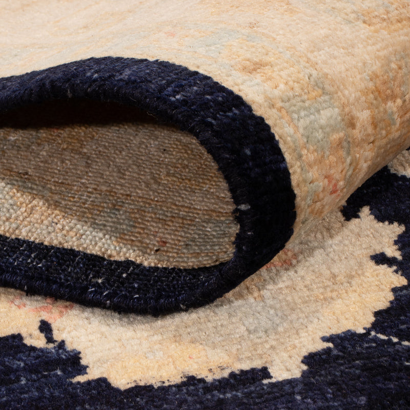 Ziegler tapijt - 205 x 151 cm - donkerblauw