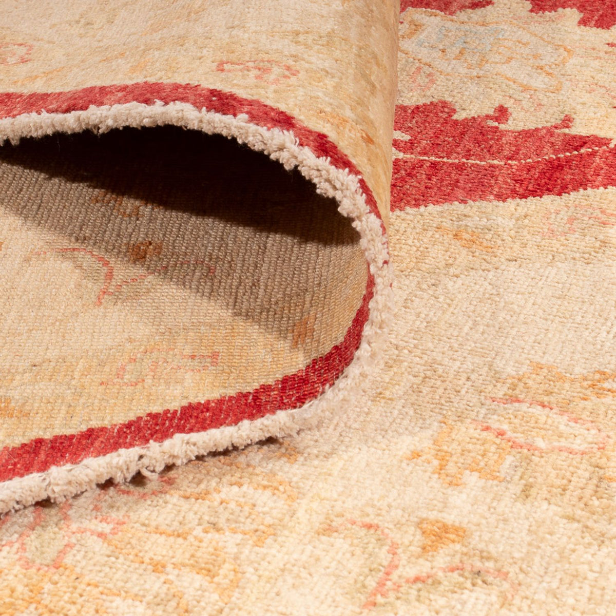 Ziegler tapijt rond  - 252 x 250 cm - rood