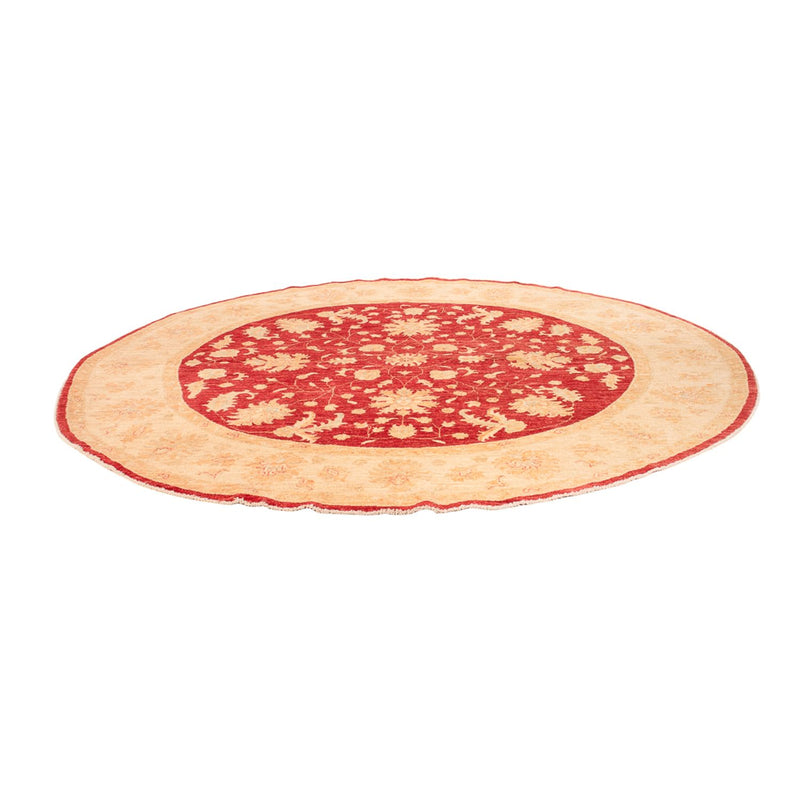 Ziegler tapijt rond  - 252 x 250 cm - rood