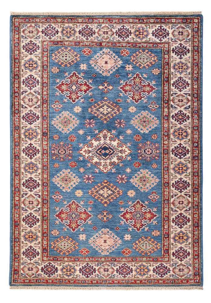 Ziegler Tapijt - Kazak - Koninklijke - 166 x 118 cm - blauw