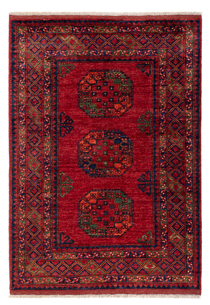 Afghaans tapijt - 179 x 123 cm - rood