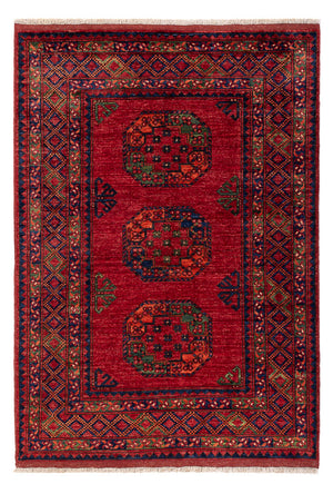 Afghaans tapijt - 179 x 123 cm - rood
