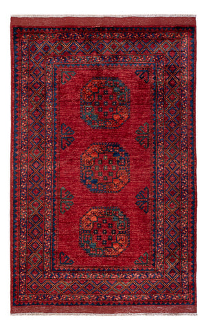 Afghaans tapijt - 182 x 120 cm - rood