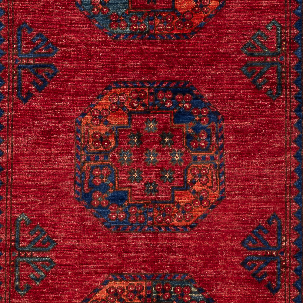Afghaans tapijt - 182 x 120 cm - rood
