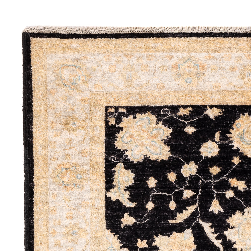 Ziegler tapijt - 182 x 125 cm - zwart