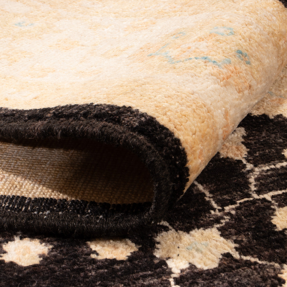 Ziegler tapijt - 182 x 125 cm - zwart