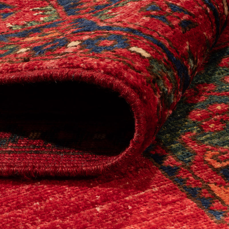 Afghaans tapijt - 183 x 125 cm - rood