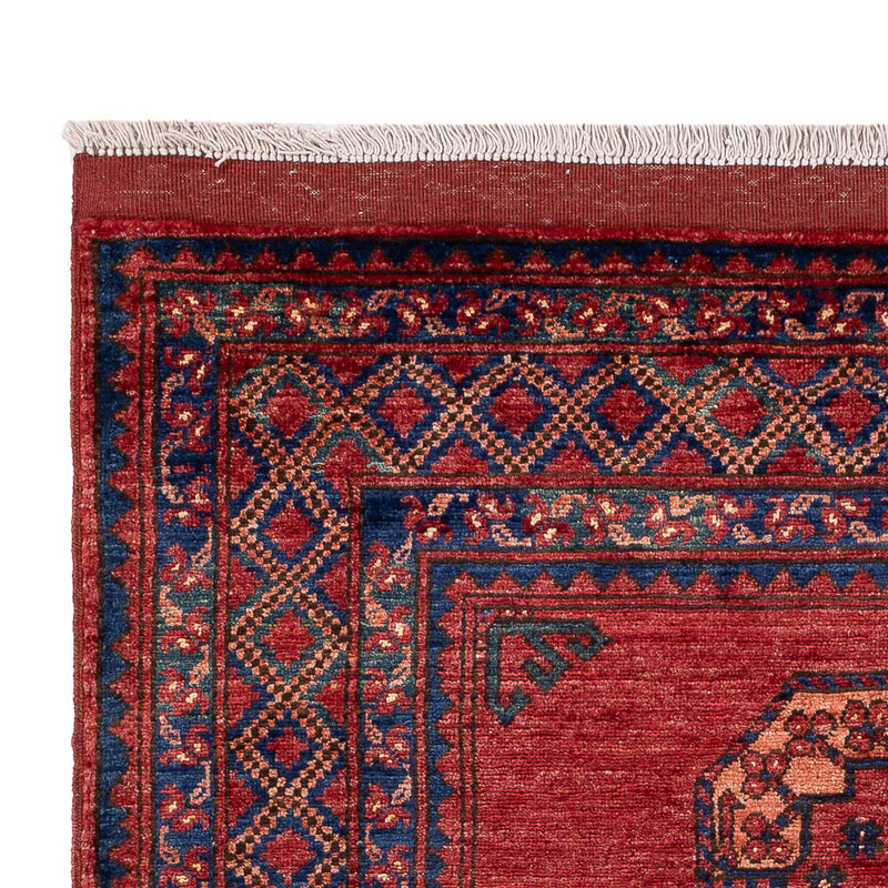 Afghaans tapijt - 181 x 124 cm - rood