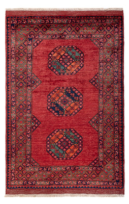 Afghaans tapijt - 186 x 123 cm - rood