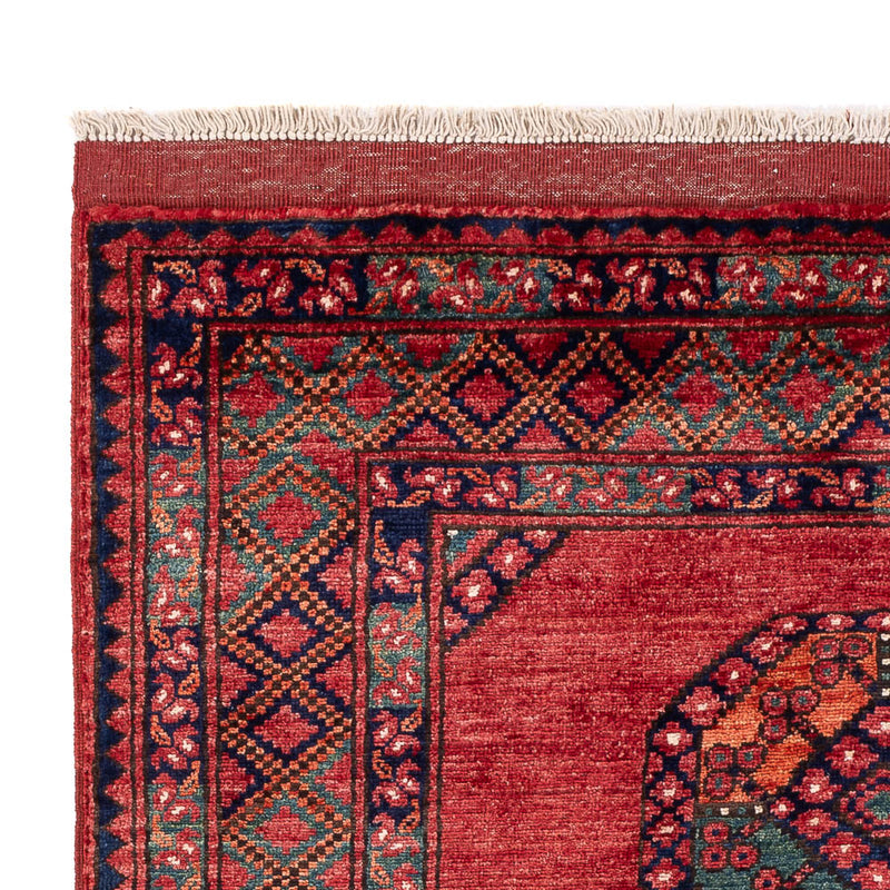 Afghaans tapijt - 186 x 123 cm - rood