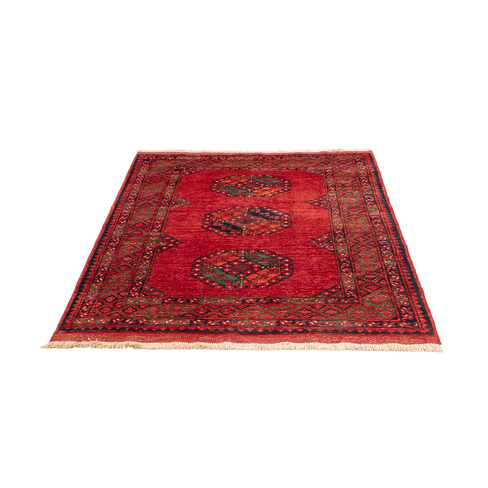 Afghaans tapijt - 186 x 123 cm - rood