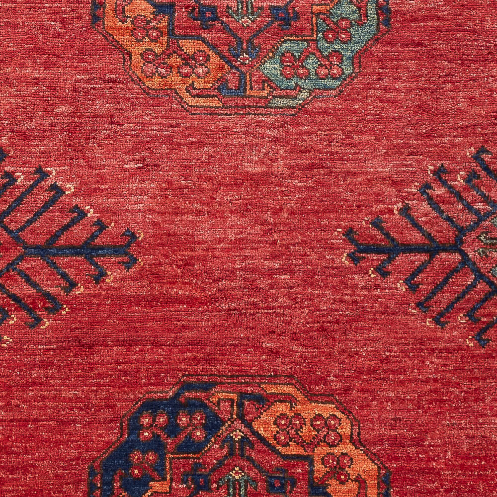 Afghaans tapijt - 182 x 125 cm - rood