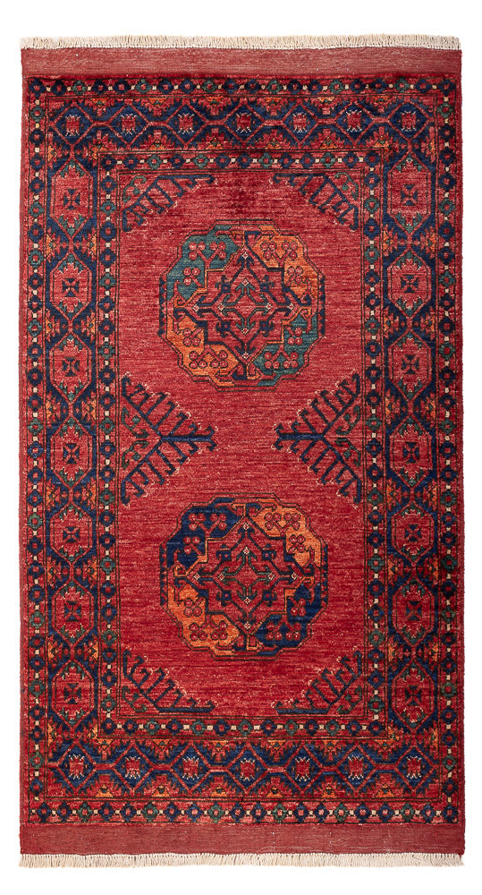 Afghaans tapijt - 173 x 101 cm - rood
