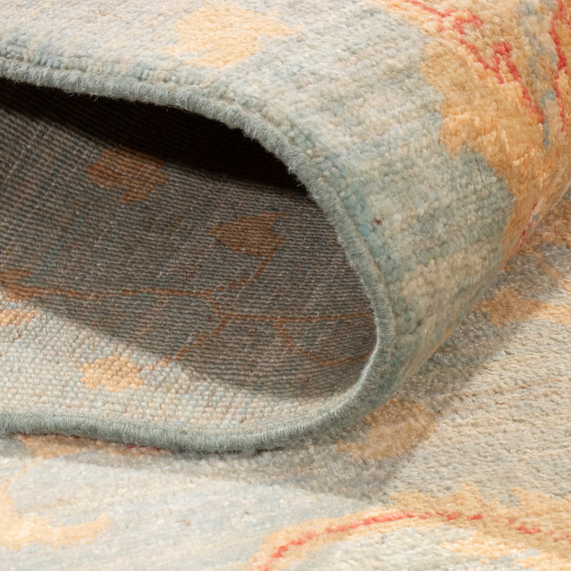 Ziegler tapijt - 179 x 121 cm - zee blauw