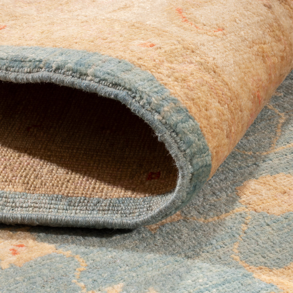 Ziegler tapijt - 177 x 118 cm - blauw