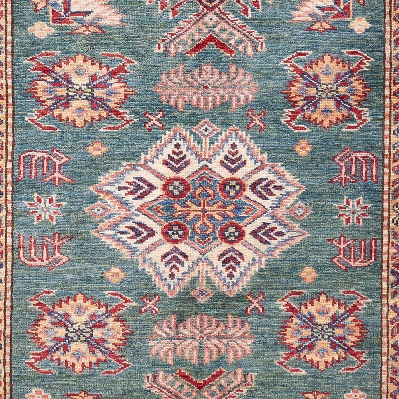 Ziegler Tapijt - Kazak - Koninklijke - 174 x 118 cm - zee blauw