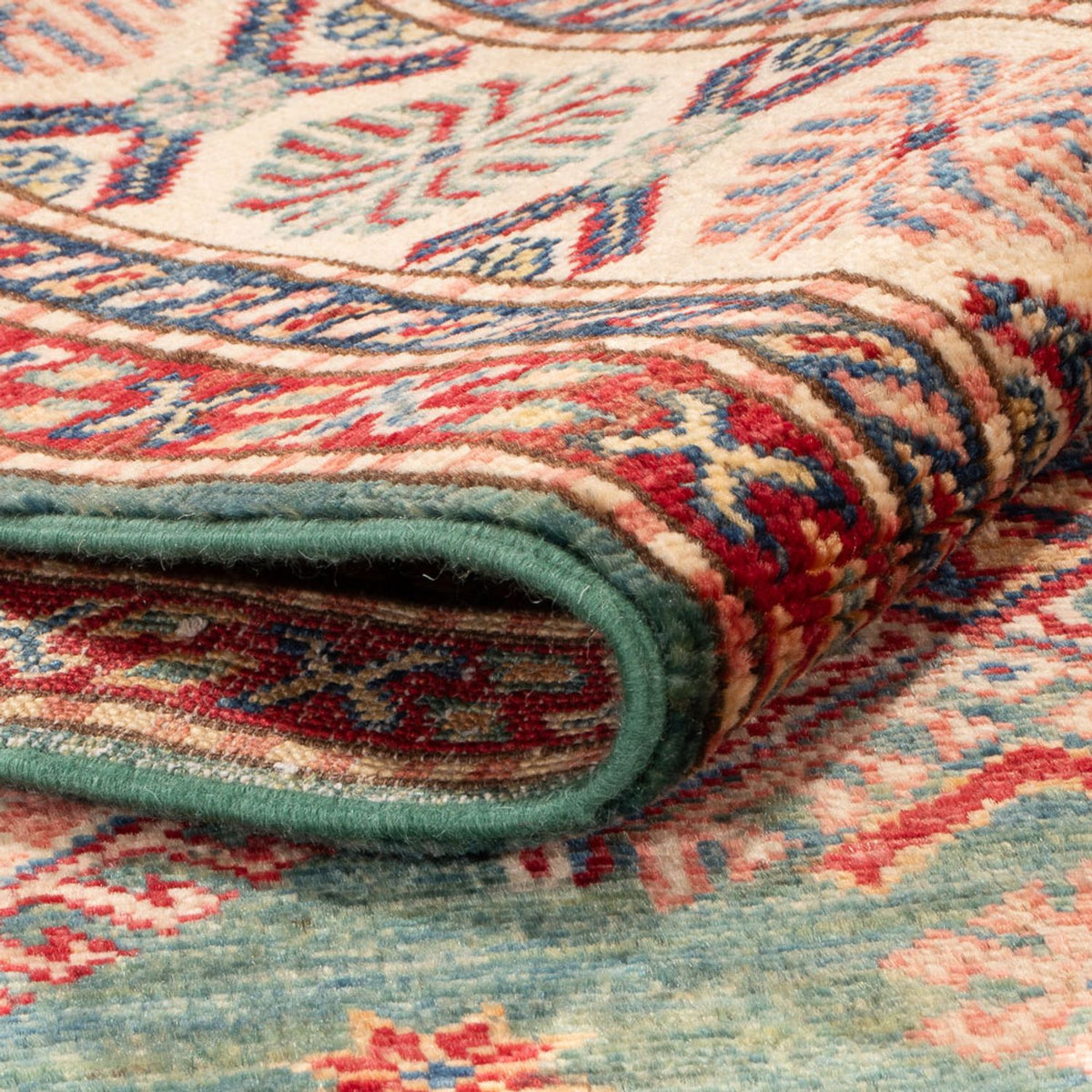 Ziegler Tapijt - Kazak - Koninklijke - 174 x 118 cm - zee blauw