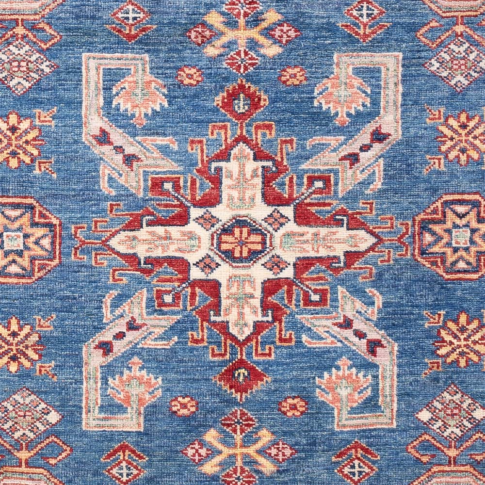 Ziegler Tapijt - Kazak - Koninklijke - 182 x 117 cm - blauw