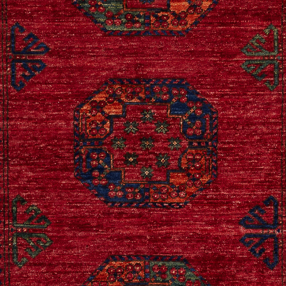 Afghaans tapijt - 182 x 122 cm - rood
