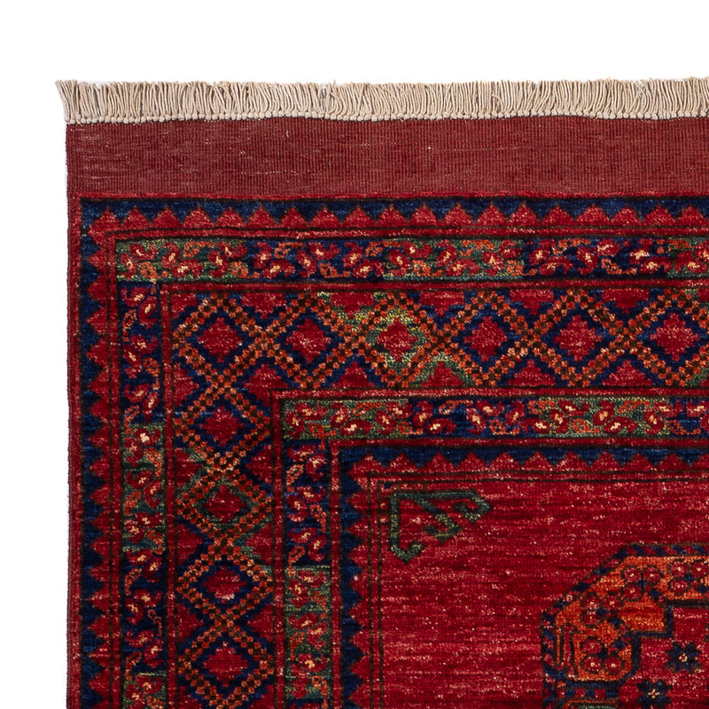 Afghaans tapijt - 182 x 122 cm - rood