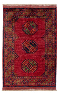 Afghaans tapijt - 180 x 121 cm - rood