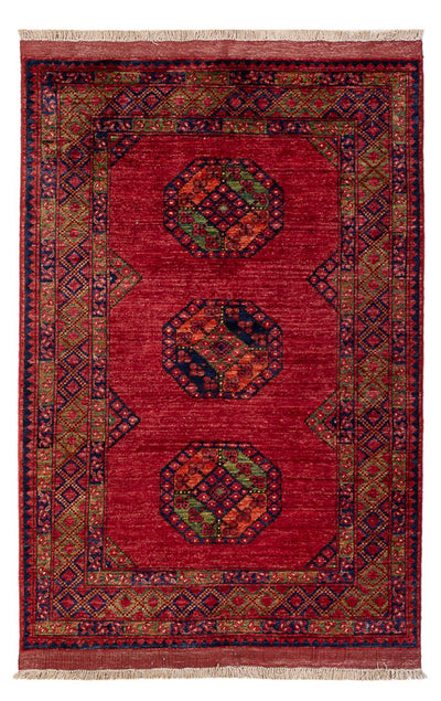 Afghaans tapijt 121x180cm - Oosters Tapijt - rood