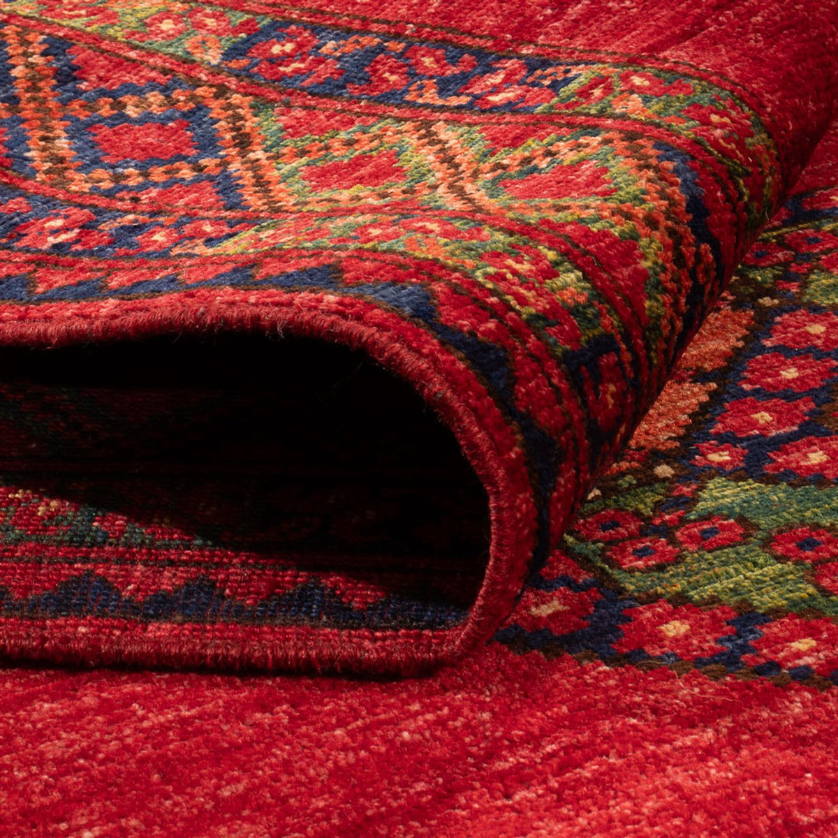 Afghaans tapijt - 180 x 121 cm - rood