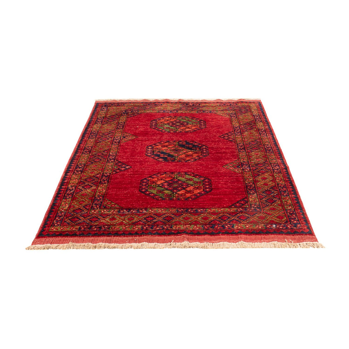 Afghaans tapijt - 180 x 121 cm - rood